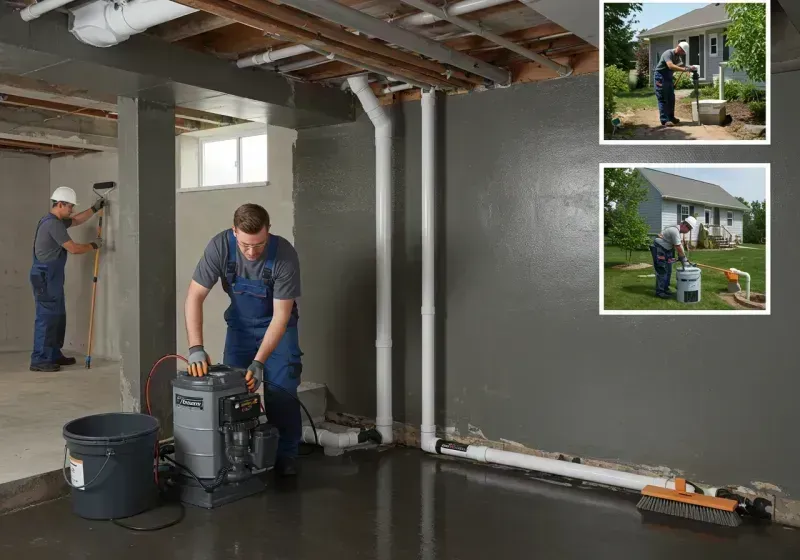 Basement Waterproofing and Flood Prevention process in Petal, MS